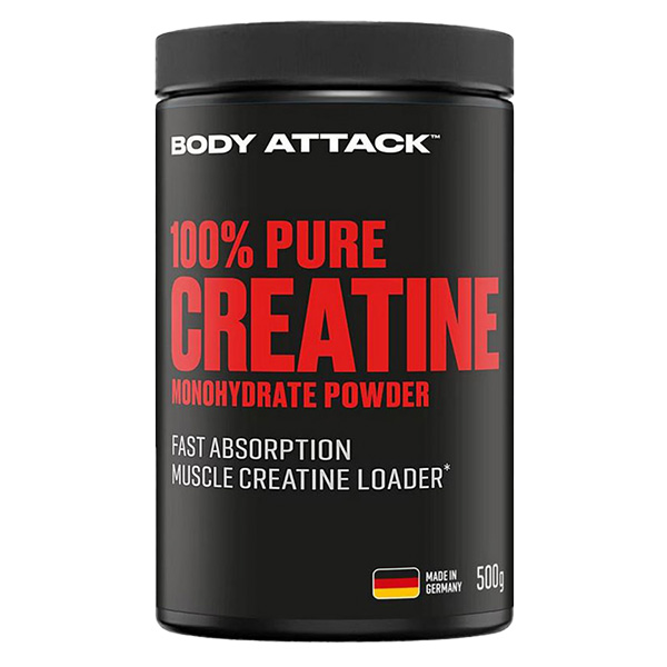 کراتین بادی اتک 500 گرمی BODY ATTACK 100% PURE CREATINE - SAYRO FIT