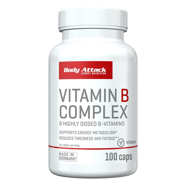 ویتامین B کمپلکس بادی اتک body attack Vitamin B Complex - SAYRO FIT