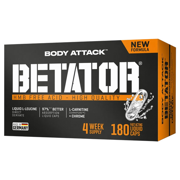 بتاتور ۱۸۰ کپسول بادی اتک | Betator 180 caps Body Attack - SAYRO FIT