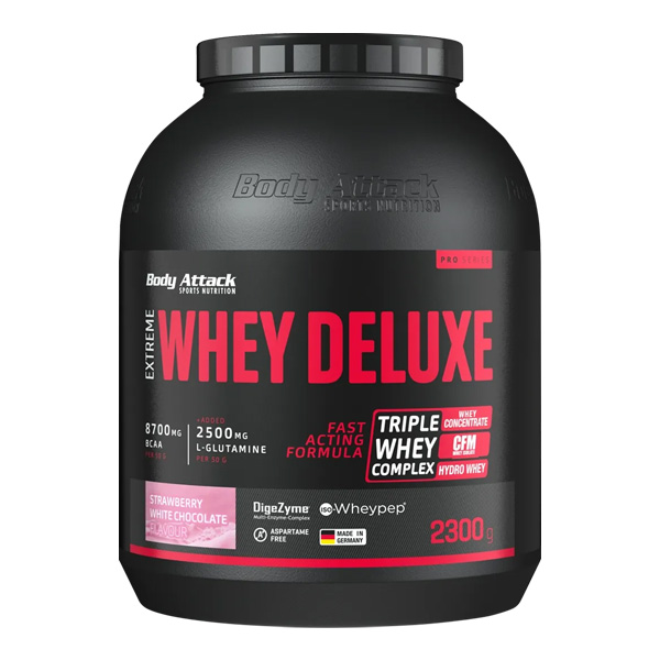 اکستریم وی دلوکس بادی اتک 2300 گرم | Body Attack Extreme Whey Deluxe - SAYRO FIT