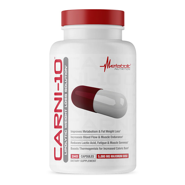 ال کارنیتین کپسولی متابویلک | Metabolic Nutrition Carni-10 - SAYRO FIT
