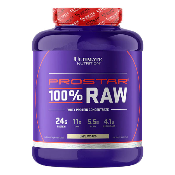پروتئین وی کنسانتره خام 2 کیلوگرم اولتیمیت ناتریشن | Ultimate Nutrition Raw Whey - SAYRO FIT