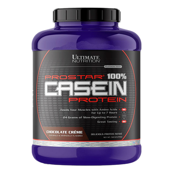 پروتئین کازئین پرواستار 100% التیمیت ناتریشن 2.27 کیلوگرم | Ultimate Nutrition Prostar 100% Casein - SAYRO FIT