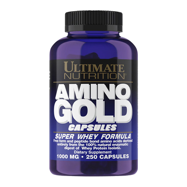 آمینو گلد التیمیت ناتریشن 250 کپسول | Ultimate Nutrition Amino Gold  - SAYRO FIT