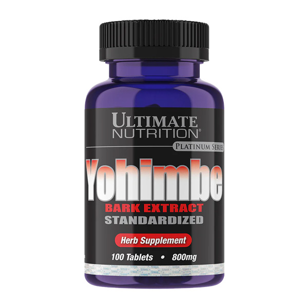 عصاره پوست درخت یوهیمبه التیمیت ناتریشن 100 کپسول | Ultimate Nutrition Yohimbe Bark Extract - SAYRO FIT