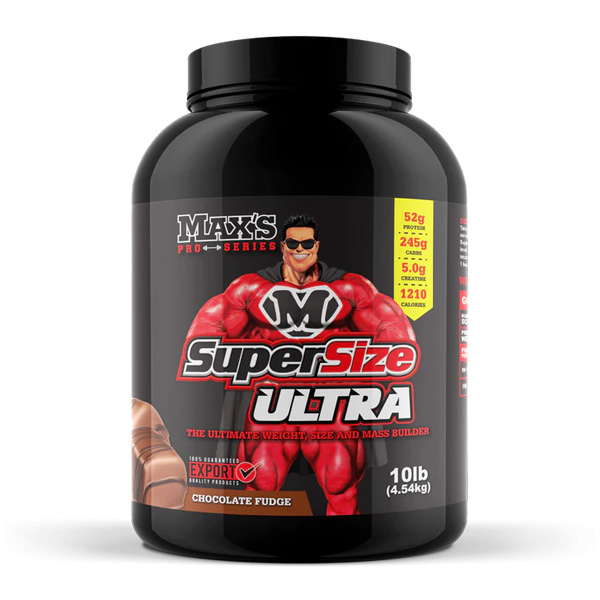 گینر سوپر سایز اولترا 4500 گرم مکسز | Max's SuperSize Ultra Gainer - SAYRO FIT