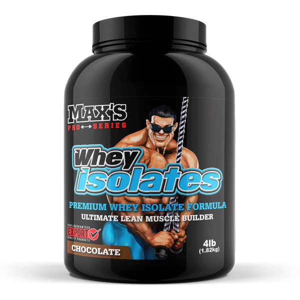 پروتئین وی ایزوله 1820 گرم مکسز | Max's Whey Isolate - SAYRO FIT