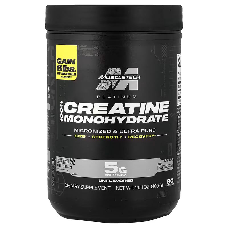 کراتین پلاتینیوم ماسل تک اصل MuscleTech Platinum 100% Creatine Monohydrate mt - SAYRO FIT